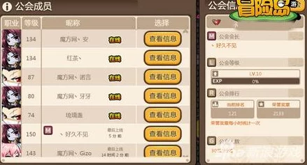 冒险岛手游深度解析：公会系统多样玩法详解