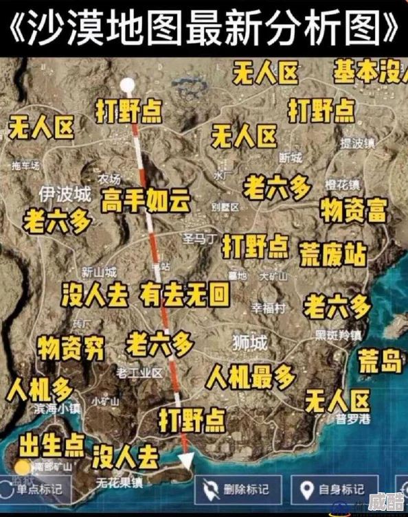 绝地求生全军出击：沙漠地图最新战术竞技深度攻略