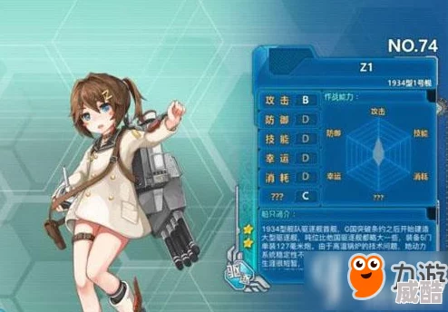 战舰少女r热门驱逐舰z21全面属性解析